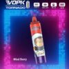 VOPK Tornado 15000 Puffs Disposable Vape – Dual Flavor, LED Display, Rechargeable Design