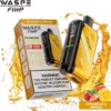 Waspe 30,000 Puffs Disposable Vape – Dual Mesh Coils, LCD Display, Rechargeable