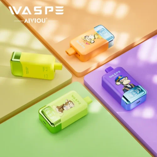 WASPE 40K Puffs Disposable Vape – Dual Taste, Smart Display, Type-C Rechargeable