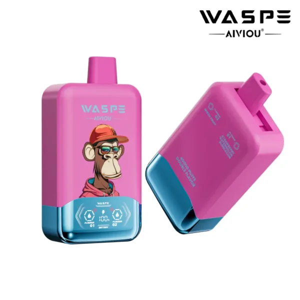 WASPE 40K Puffs Disposable Vape – Dual Taste, Smart Display, Type-C Rechargeable