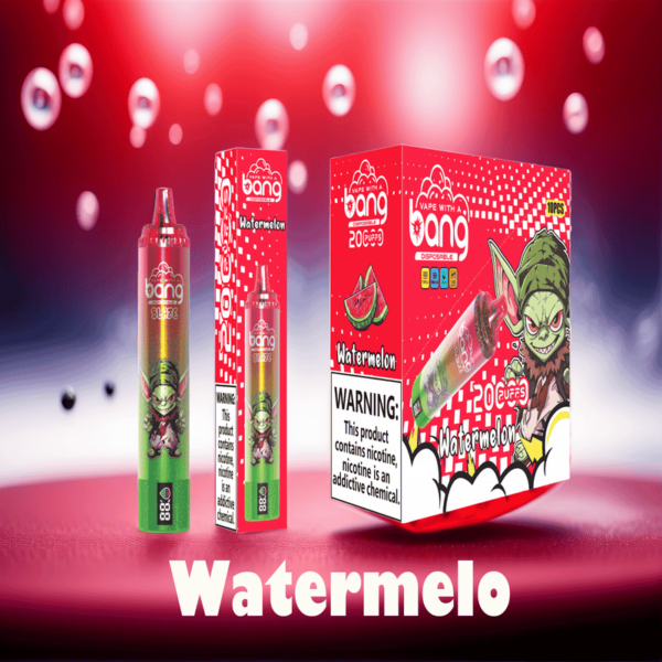 Bang Tornado 20000 – LED Display Disposable Vape with Big Flavor & 20K Puffs