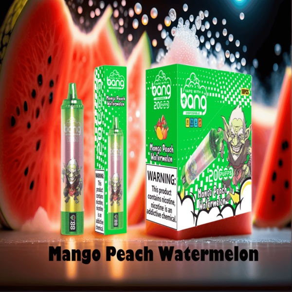 Bang Tornado 20000 – Long-Lasting Disposable Vape with LED Screen & Big Clouds