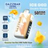 Gazzbar Ice God 50000 Puffs Disposable Vape – Adjustable Ice Level, LCD Display, Ultimate Cooling Experience