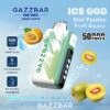 Gazzbar Ice God 50000 Puffs Disposable Vape – Adjustable Ice Level, LCD Display, Ultimate Cooling Experience