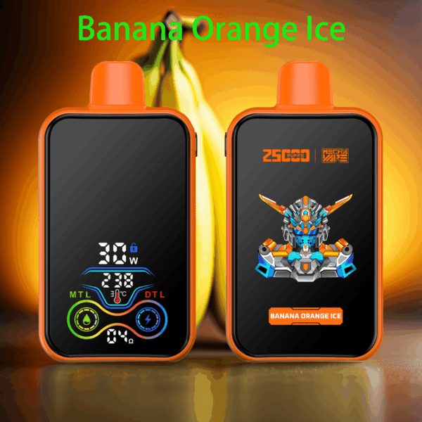 ATVS 25000 Puffs Disposable Vape – Dual Mesh Coils, 28mL E-Liquid, Smart Display
