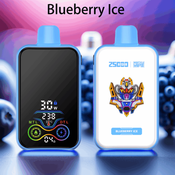 ATVS 25000 Puffs Disposable Vape – Dual Mesh Coils, 28mL E-Liquid, Smart Display