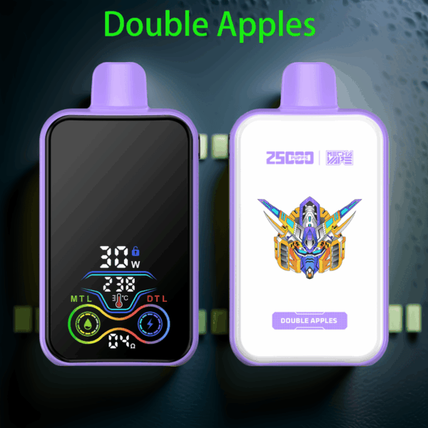 ATVS 25000 Puffs Disposable Vape – Dual Mesh Coils, 28mL E-Liquid, Smart Display