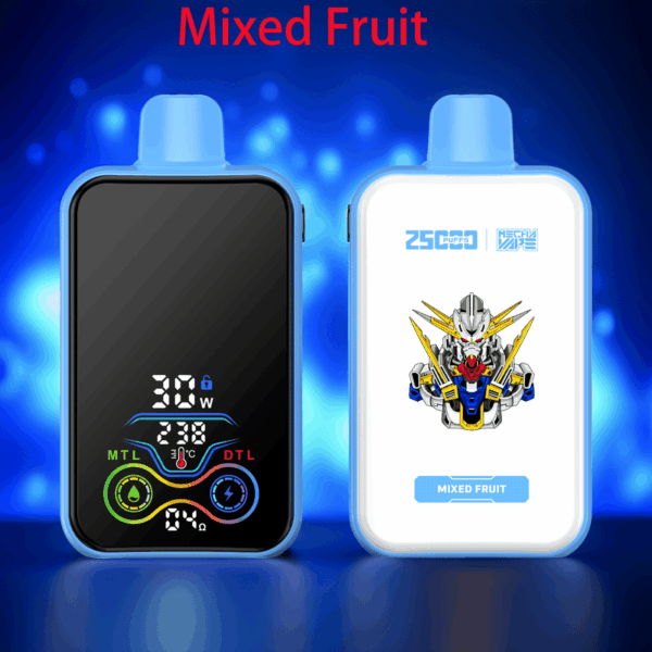 ATVS 25000 Puffs Disposable Vape – Dual Mesh Coils, 28mL E-Liquid, Smart Display