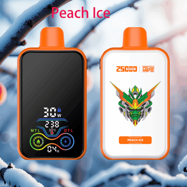 ATVS 25000 Puffs Disposable Vape – Dual Mesh Coils, 28mL E-Liquid, Smart Display