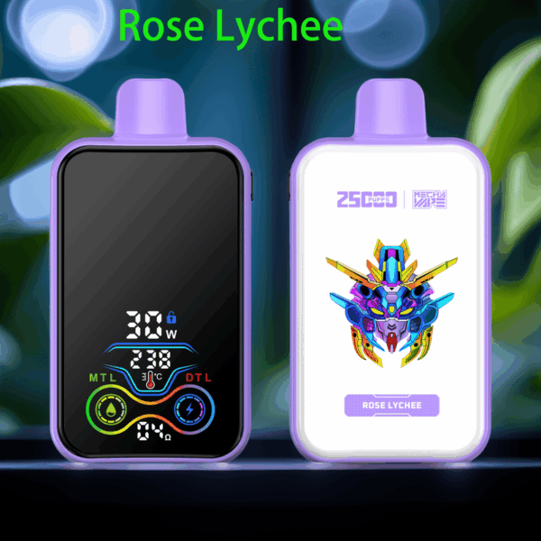 ATVS 25000 Puffs Disposable Vape – Dual Mesh Coils, 28mL E-Liquid, Smart Display