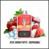 ATVS Cloud 30000 Puffs Disposable Vape – 40W Power Dual Mesh Coil 30mL E-liquid Adjustable Airflow