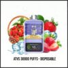 ATVS Cloud 30000 Puffs Disposable Vape – 40W Power Dual Mesh Coil 30mL E-liquid Adjustable Airflow