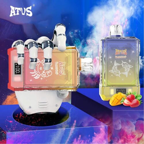 ATVS Warship 18000 Puffs Disposable Vape – Dual Mesh Coil Type-C Charging 25mL E-liquid Rich Vapor