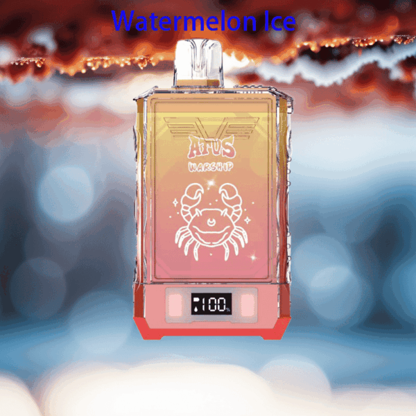ATVS Warship 18000 Puffs Disposable Vape – Dual Mesh Coil Type-C Charging 25mL E-liquid Rich Vapor