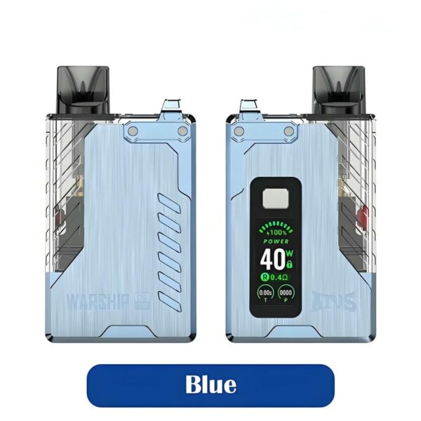 ATVS WARSHIP PRO Refillable Pod Vape – 600 Puffs | Compact & Rechargeable (No E-Liquid)