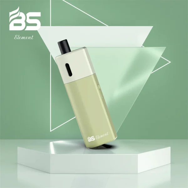 BS Element Refillable Vape – 950mAh, Mesh Coil, 20W Output, Type-C, Leak-Free & Reusable Design