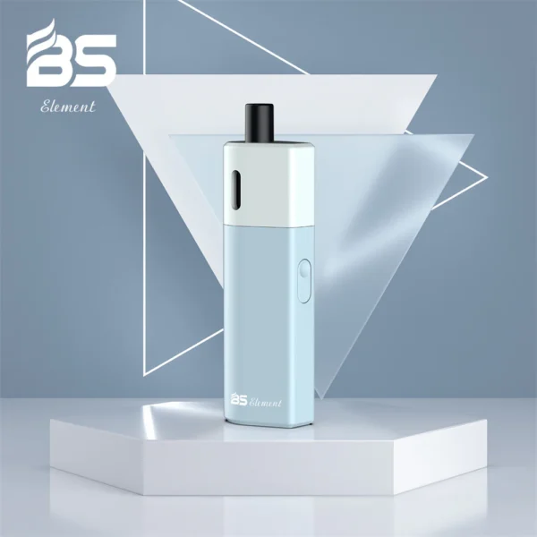 BS Element Refillable Vape – 950mAh, Mesh Coil, 20W Output, Type-C, Leak-Free & Reusable Design