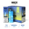 BS BS8500 Vape by Breze Stiik – 8500 Puffs with 17mL E-liquid, 2% or 5% Nicotine, Mesh Coil, and Type-C Rechargeable Battery
