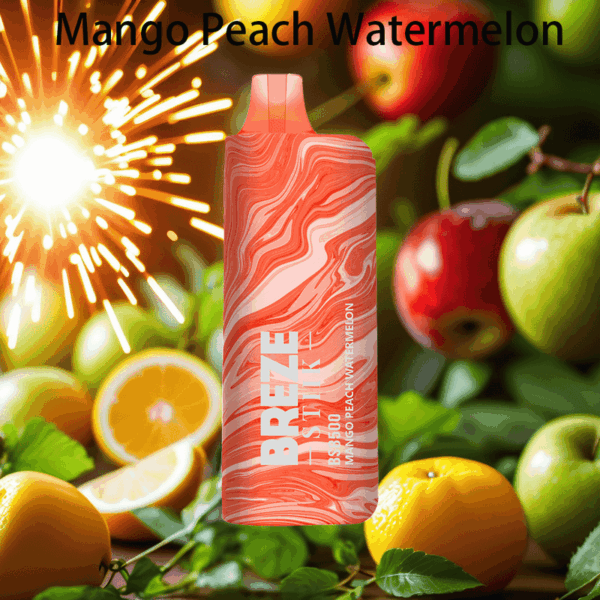 BS BS8500 Vape by Breze Stiik – 8500 Puffs with 17mL E-liquid, 2% or 5% Nicotine, Mesh Coil, and Type-C Rechargeable Battery