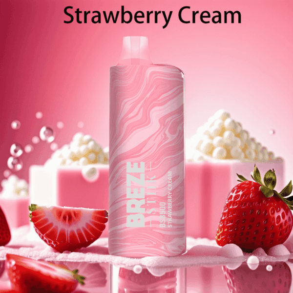 BS BS8500 Vape by Breze Stiik – 8500 Puffs with 17mL E-liquid, 2% or 5% Nicotine, Mesh Coil, and Type-C Rechargeable Battery