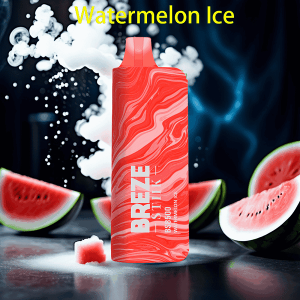 BS BS8500 Vape by Breze Stiik – 8500 Puffs with 17mL E-liquid, 2% or 5% Nicotine, Mesh Coil, and Type-C Rechargeable Battery