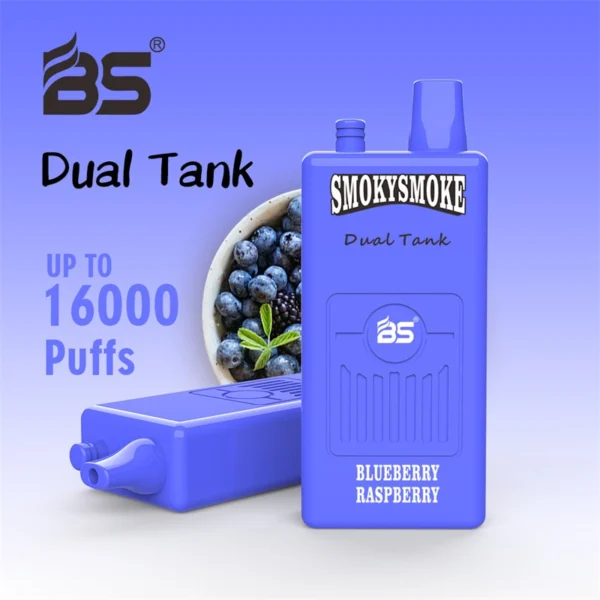 BS SmokySmoke 16000 – Long-Lasting Disposable Vape with Dual Pods & 650mAh Battery
