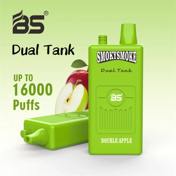 BS SmokySmoke 16000 – Long-Lasting Disposable Vape with Dual Pods & 650mAh Battery