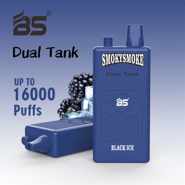 BS SmokySmoke 16000 – Long-Lasting Disposable Vape with Dual Pods & 650mAh Battery