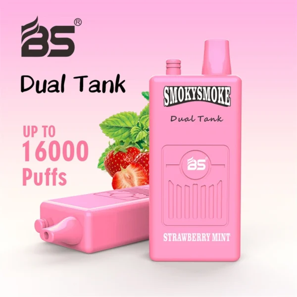 BS SmokySmoke 16000 – Long-Lasting Disposable Vape with Dual Pods & 650mAh Battery