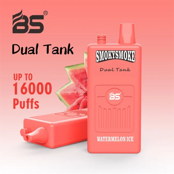 BS SmokySmoke 16000 – Long-Lasting Disposable Vape with Dual Pods & 650mAh Battery