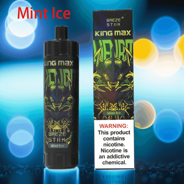 Breze Stiik BS KingMax 10000 – 20mL Mesh Coil Disposable Vape with Adjustable Airflow & Type-C Charging (0%–2% Nicotine)