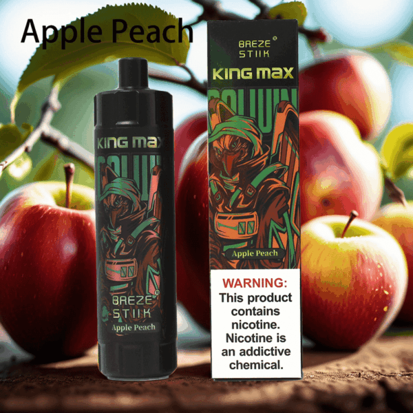 Breze Stiik BS KingMax 10000 – 20mL Mesh Coil Disposable Vape with Adjustable Airflow & Type-C Charging (0%–2% Nicotine)