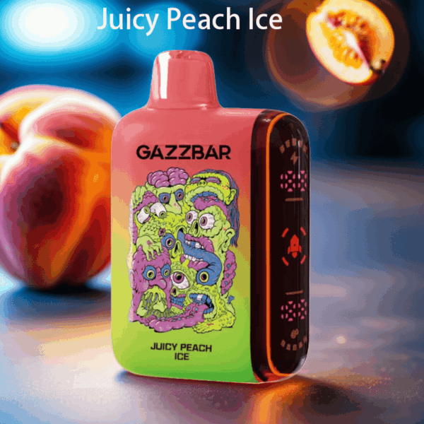 Gazzbar Rocket 20000 Puffs Disposable Vape – Dual Mesh Coil, LED Display, Massive 20K Hits