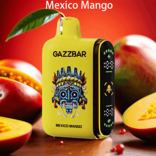 Gazzbar Rocket 20000 Puffs Disposable Vape – Dual Mesh Coil, LED Display, Massive 20K Hits