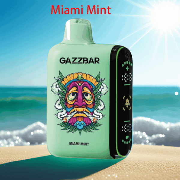 Gazzbar Rocket 20000 Puffs Disposable Vape – Dual Mesh Coil, LED Display, Massive 20K Hits