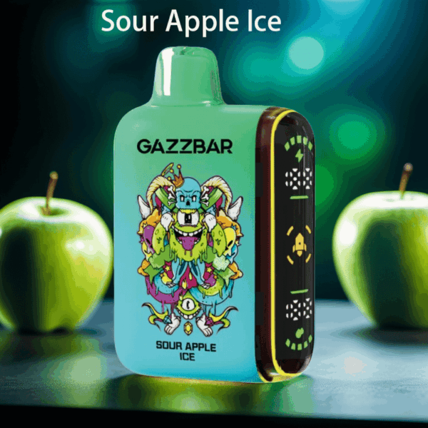 Gazzbar Rocket 20000 Puffs Disposable Vape – Dual Mesh Coil, LED Display, Massive 20K Hits