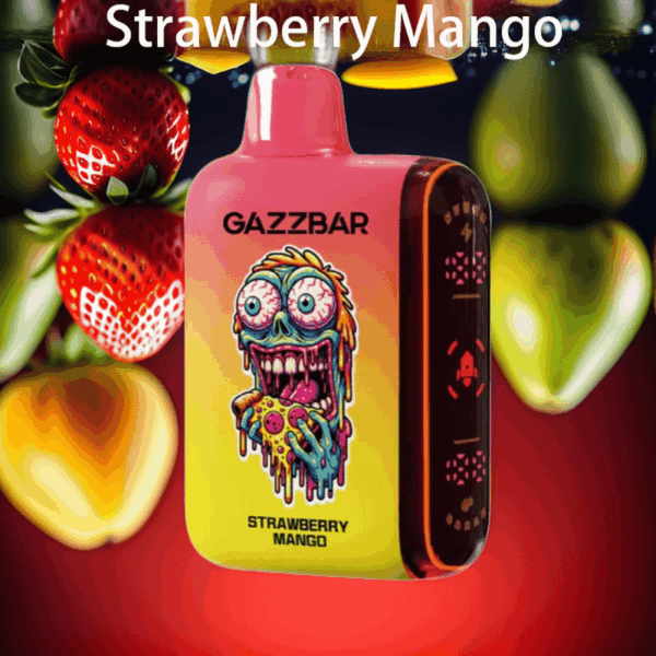 Gazzbar Rocket 20000 Puffs Disposable Vape – Dual Mesh Coil, LED Display, Massive 20K Hits