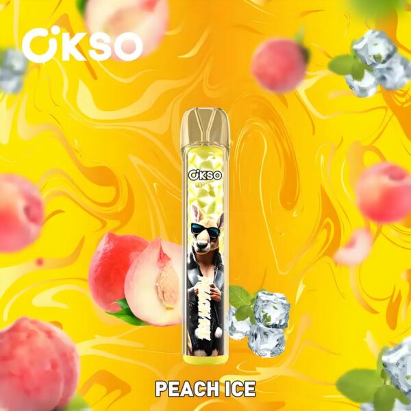 OKSO Crystal Bar 800 – Compact & Flavorful Disposable Vape for On-the-Go Vaping