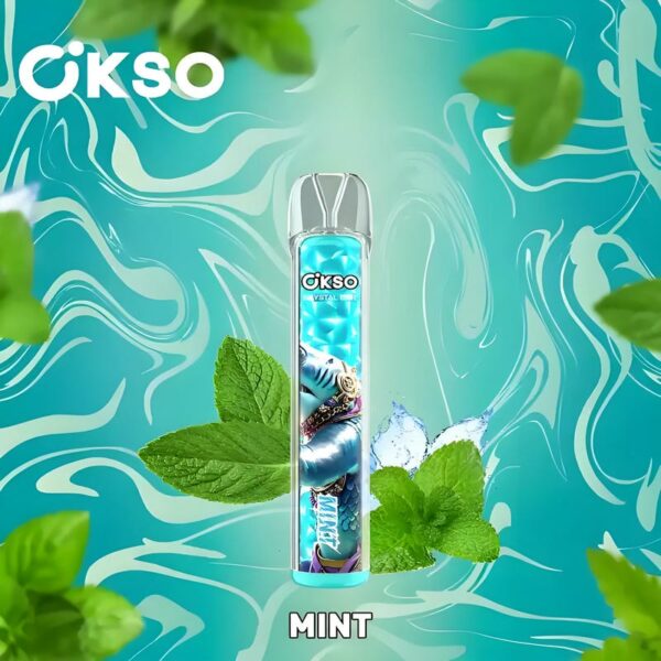 OKSO Crystal Bar 800 – Compact & Flavorful Disposable Vape for On-the-Go Vaping