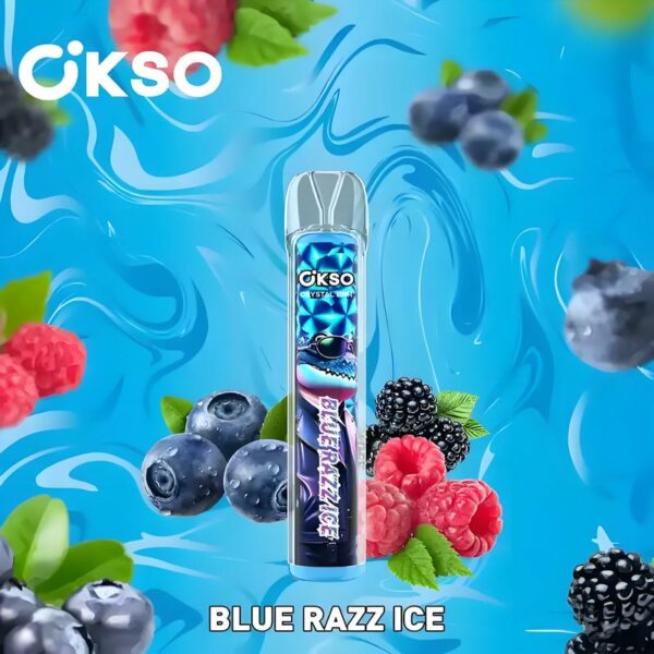 OKSO Crystal Bar 800 – Compact & Flavorful Disposable Vape for On-the-Go Vaping