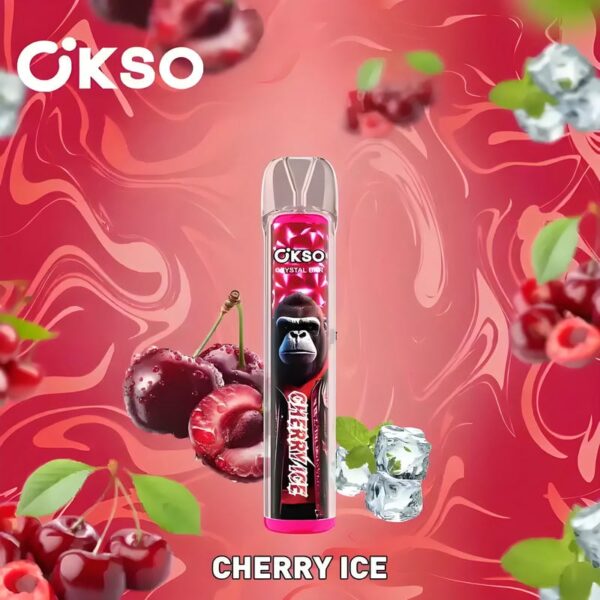 OKSO Crystal Bar 800 – Compact & Flavorful Disposable Vape for On-the-Go Vaping
