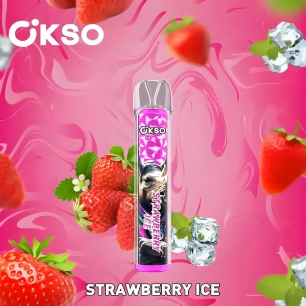 OKSO Crystal Bar 800 – Compact & Flavorful Disposable Vape for On-the-Go Vaping