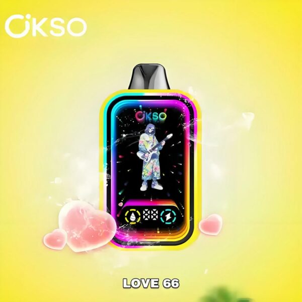 OKSO Magic Mirror 50000 – Stylish Disposable Vape with Dual Coils & Massive Puff Count