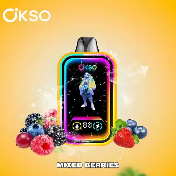 OKSO Magic Mirror 50000 – Stylish Disposable Vape with Dual Coils & Massive Puff Count