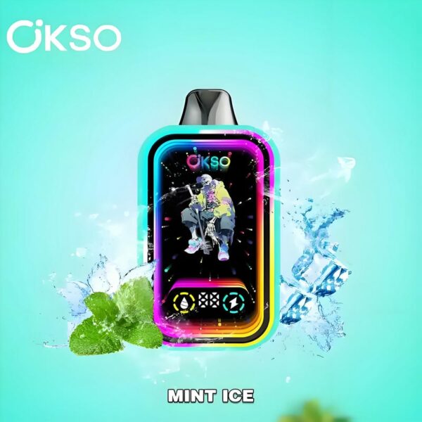 OKSO Magic Mirror 50000 – Stylish Disposable Vape with Dual Coils & Massive Puff Count