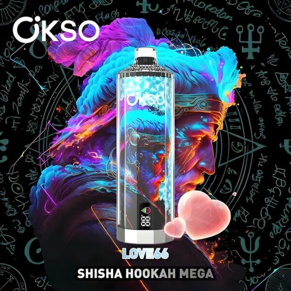 OKS0 Shisha Hookah Mega 50000 - Ultimate 50K Puffs Disposable Vape with Triple Mesh Coil