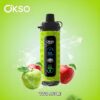 Okso Shisha Max 40K Disposable Vape – 40,000 Puffs, Dual Mode, Digital Display, 36mL