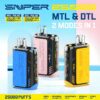 VAPMOD SNIPER 25000 Puffs Disposable Vape – LED Display, Leather Finish, Original Edition