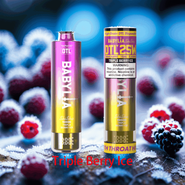 VAPMOD BABYLIA 15000 Puffs DTL Disposable Vape – Long-lasting & Smooth Draw