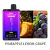 WGA Crystal Plus 20000 Puffs Vape – Dual Flavor 5% Nicotine LCD Display Rechargeable Disposable